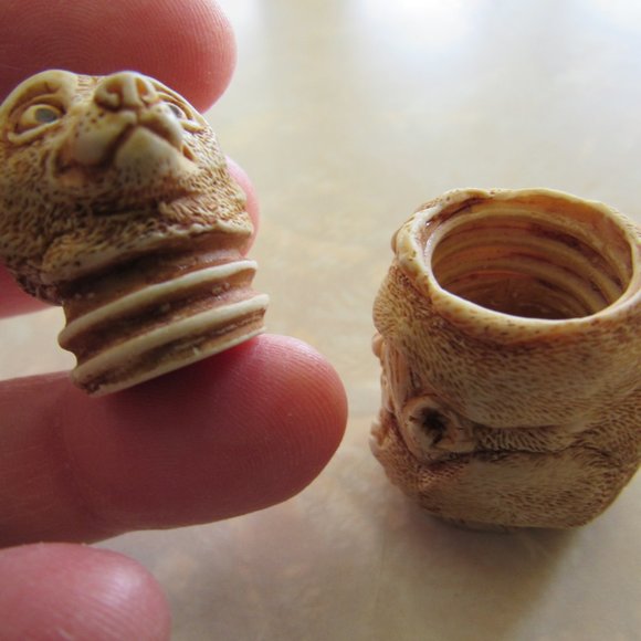 Vintage Harmony Kingdom Bear Pendant Screw On Top - Picture 5 of 6